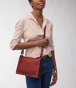 Taryn Leather Crossbody Bag