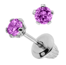 Load image into Gallery viewer, Children&#39;s Birthstone Earrings
