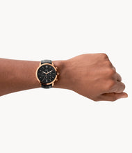 Load image into Gallery viewer, Neutra Chronograph Black Leather Watch
