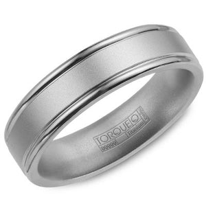 Men's Wedding Band - Titanium