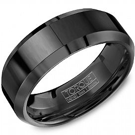 Men's Wedding Band - Ceramic