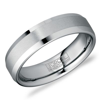 Men's Wedding Band - Tungsten Carbide